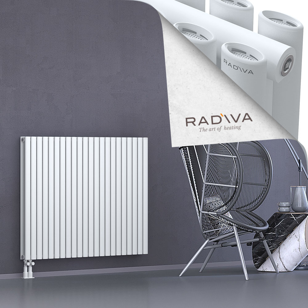 Tano Aluminium Radiator 1000x1268 White - 4