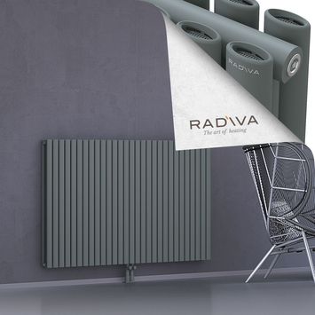 Tano Aluminium Radiator 1000x1674 Anthracite Bottom Middle 50mm