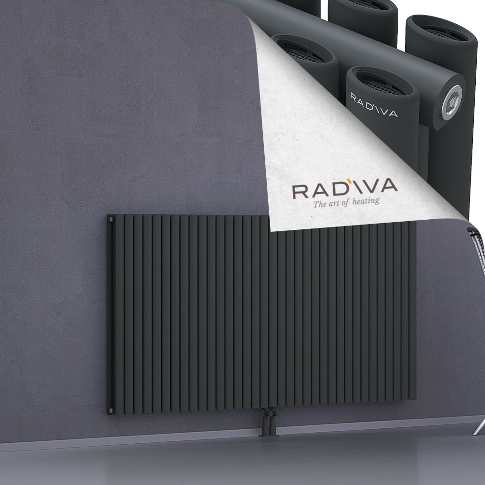 Tano Aluminium Radiator 1000x2022 Dark Anthracite - 2