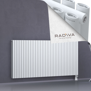 Tano Aluminium Radiator 1000x2312 White Bottom Right 50mm