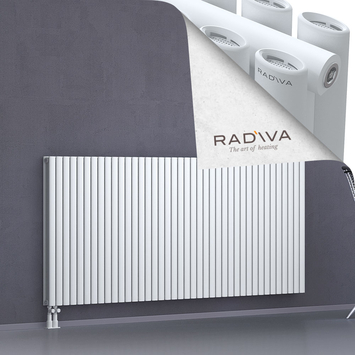 Tano Aluminium Radiator 1000x2312 White Bottom Left 50mm