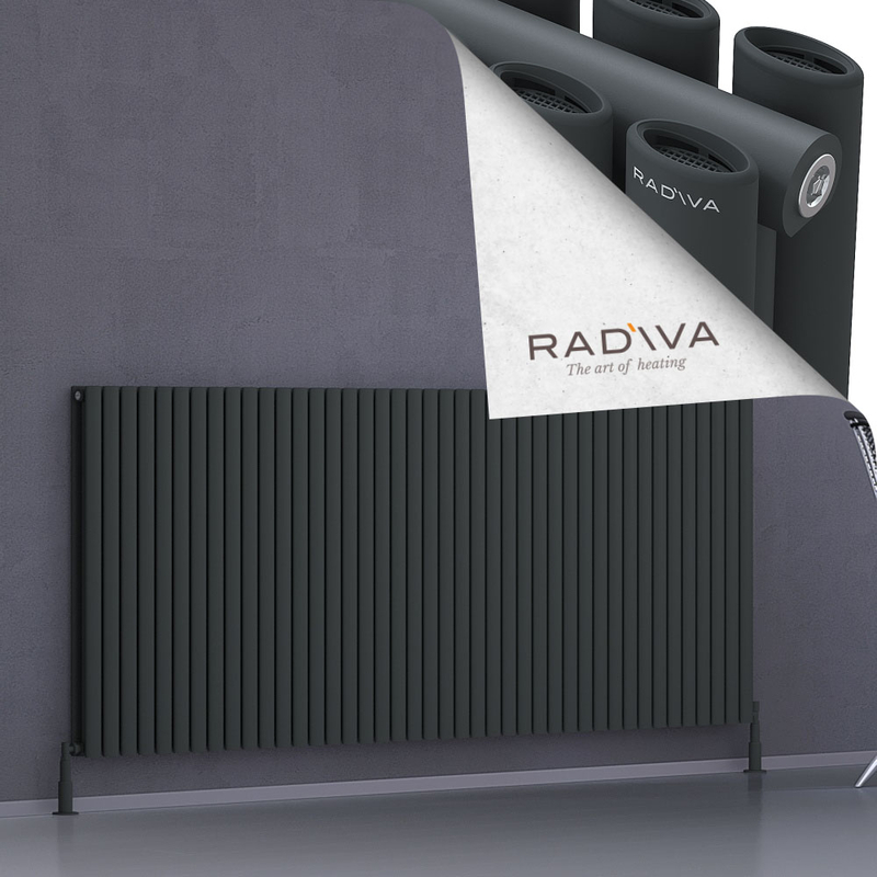 Tano Aluminium Radiator 1000x2428 Dark Anthracite 
