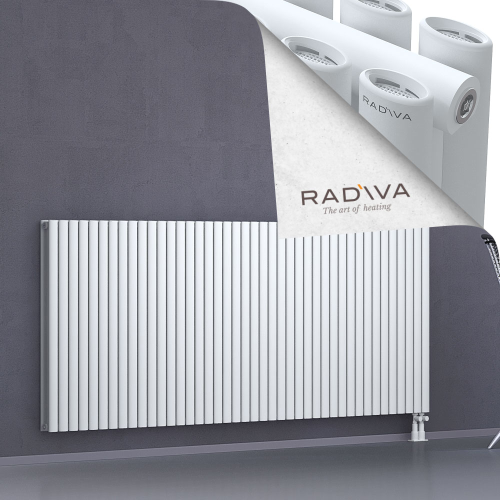 Tano Aluminium Radiator 1000x2428 White - 3