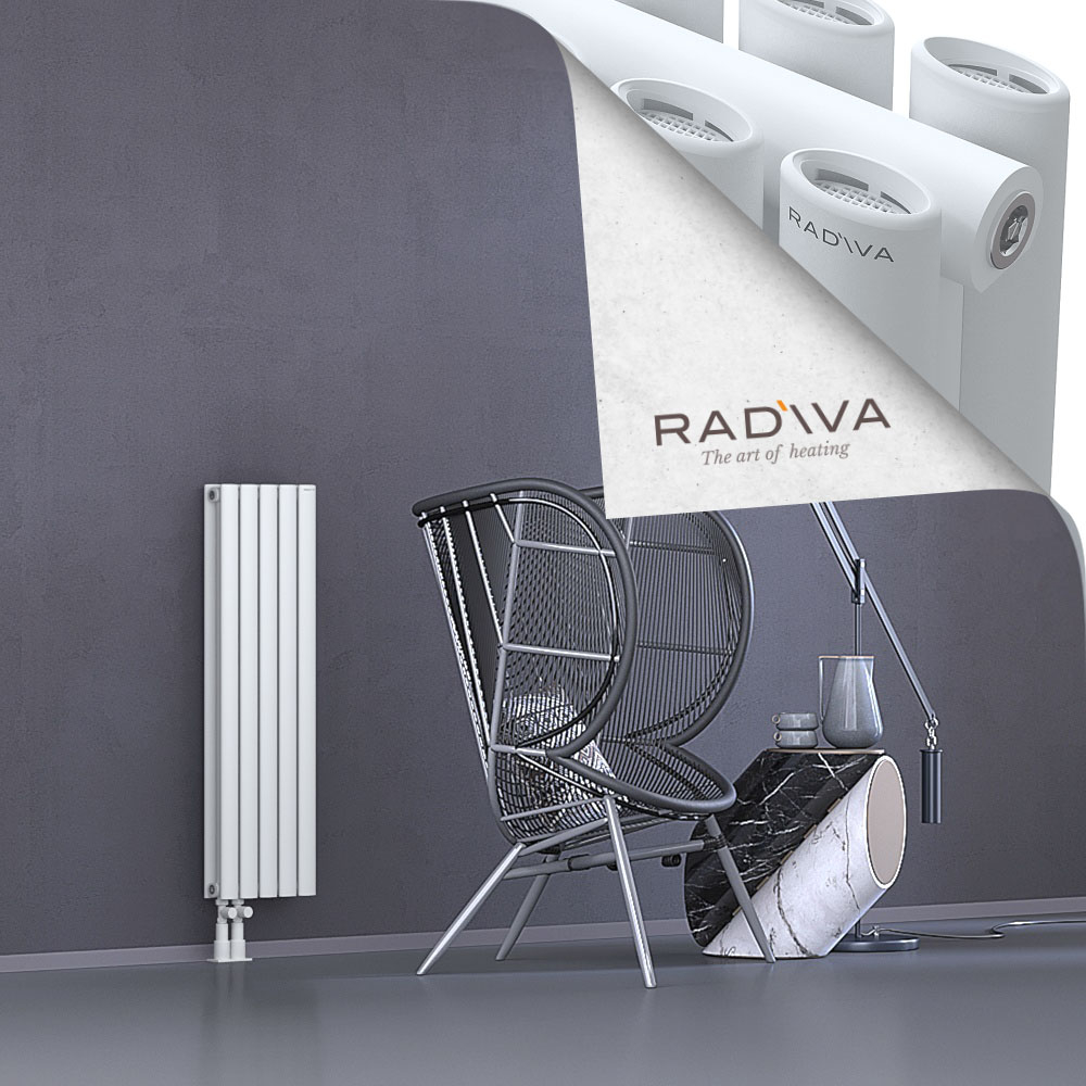 Tano Aluminium Radiator 1000x282 White - 4
