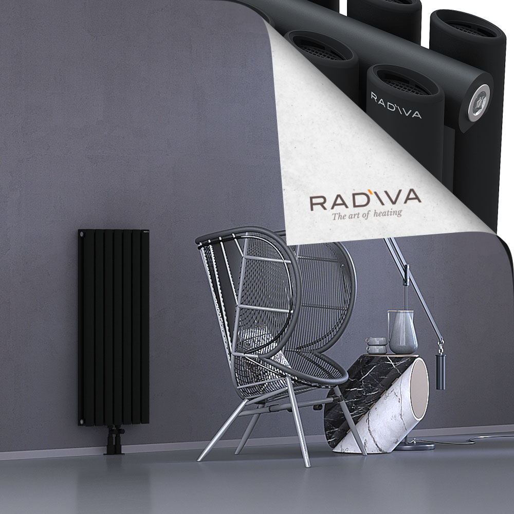 Tano Aluminium Radiator 1000x398 Black - 2
