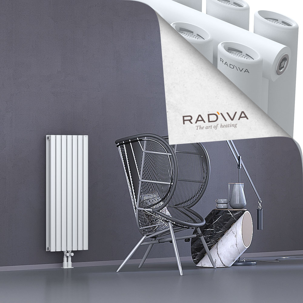 Tano Aluminium Radiator 1000x398 White - 2