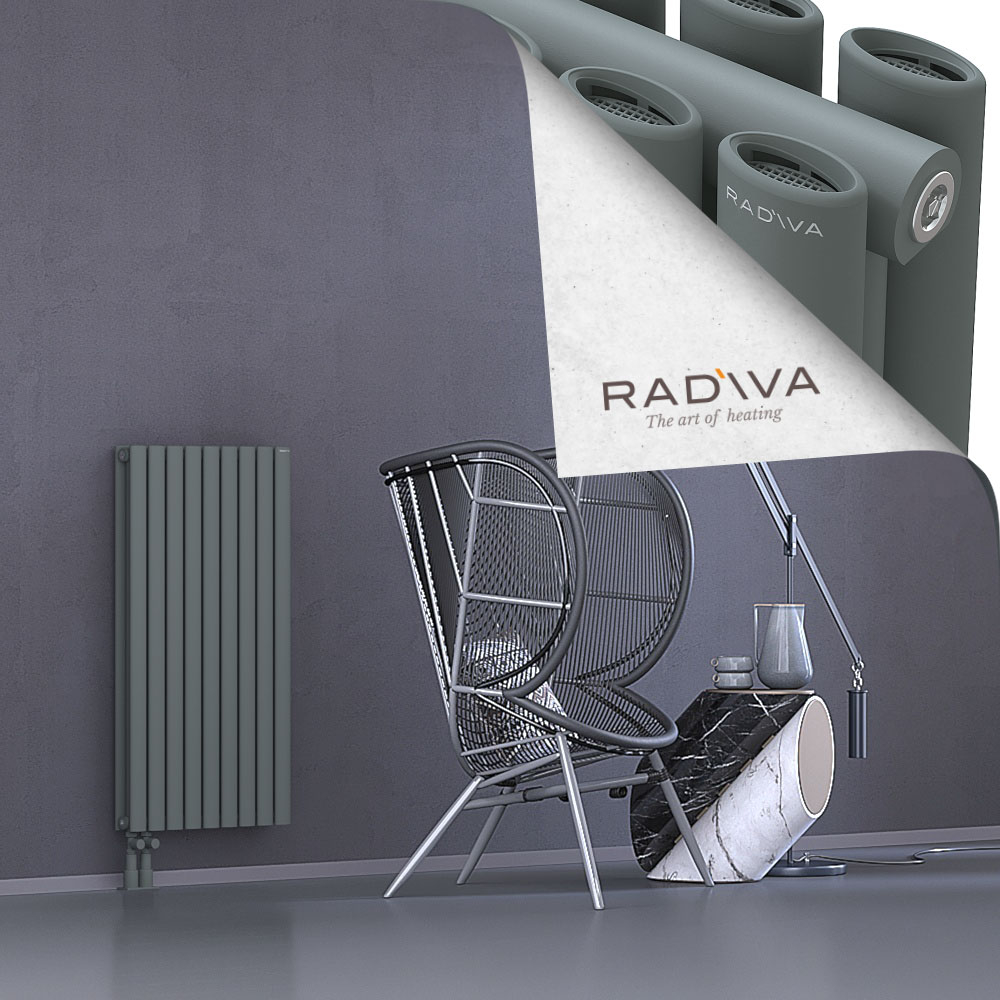 Tano Aluminium Radiator 1000x514 Anthracite - 4