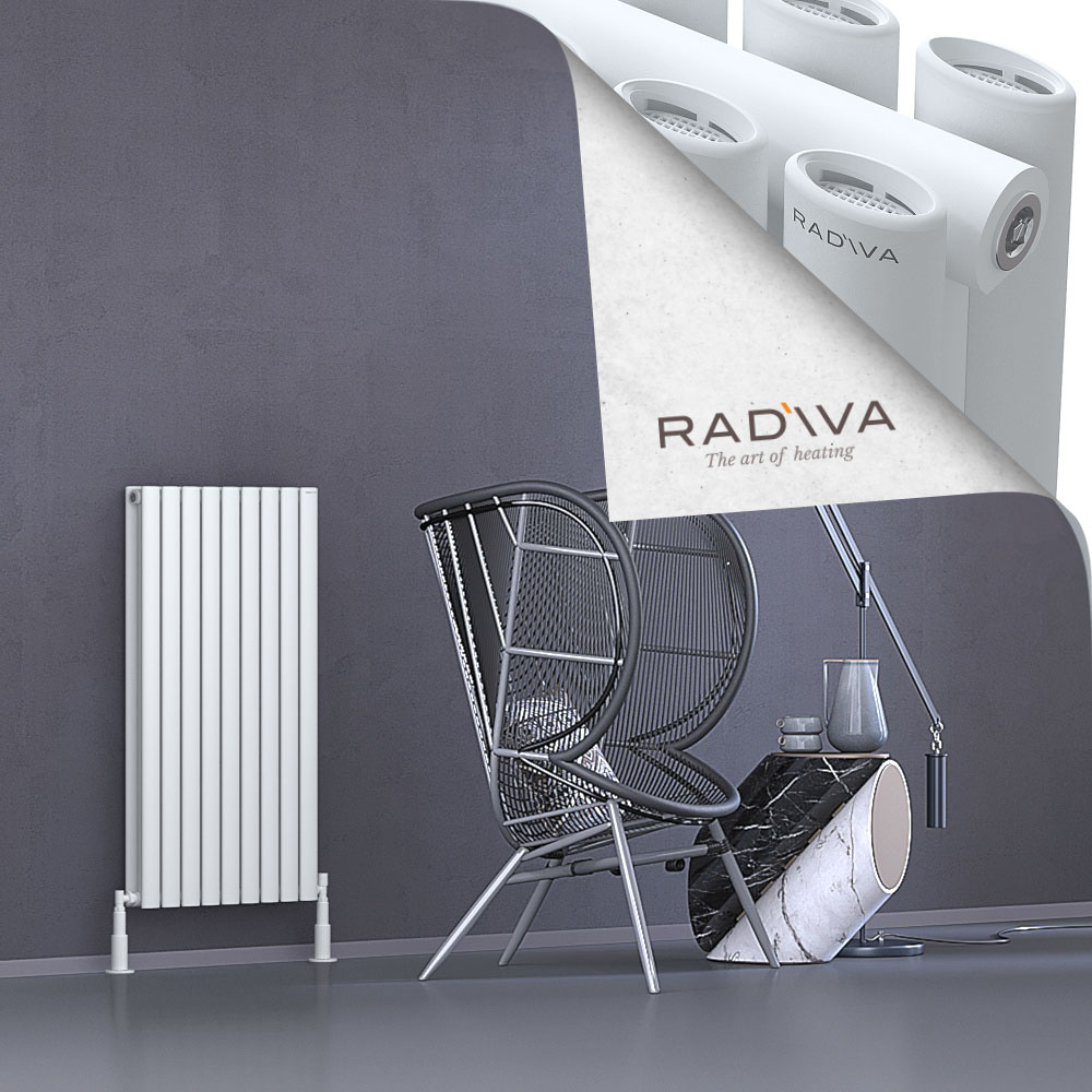 Tano Aluminium Radiator 1000x514 White - 1