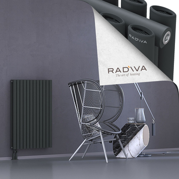 Tano Aluminium Radiator 1000x688 Dark Anthracite Bottom Left 50mm