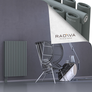 Tano Aluminium Radiator 1000x746 Anthracite Bottom Left 50mm