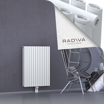 Tano Aluminium Radiator 1000x804 White Bottom Middle 50mm