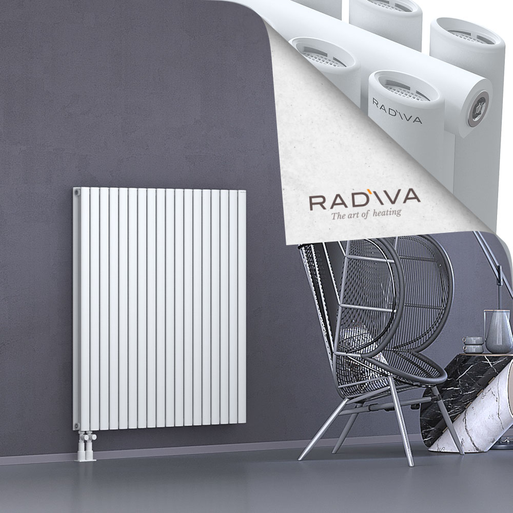 Tano Aluminium Radiator 1200x1036 White - 4