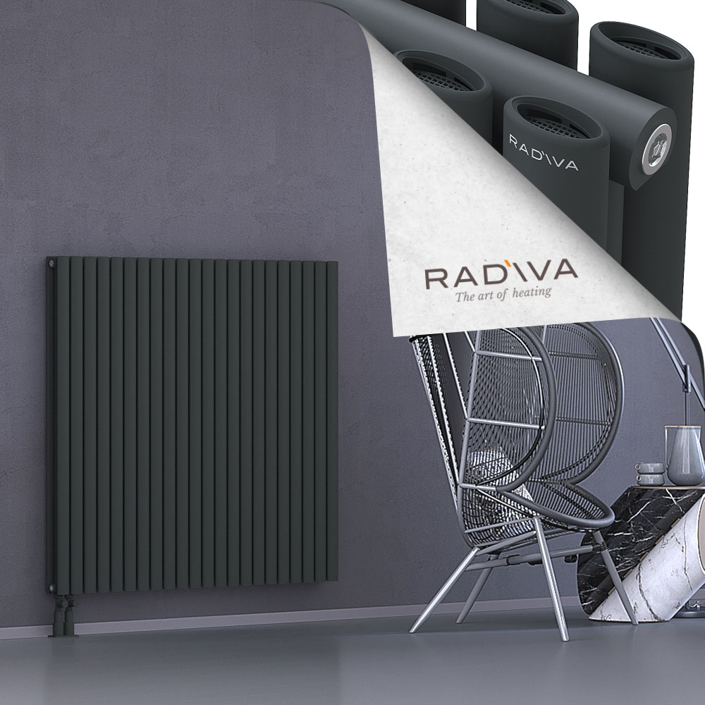 Tano Aluminium Radiator 1200x1268 Dark Anthracite - 4