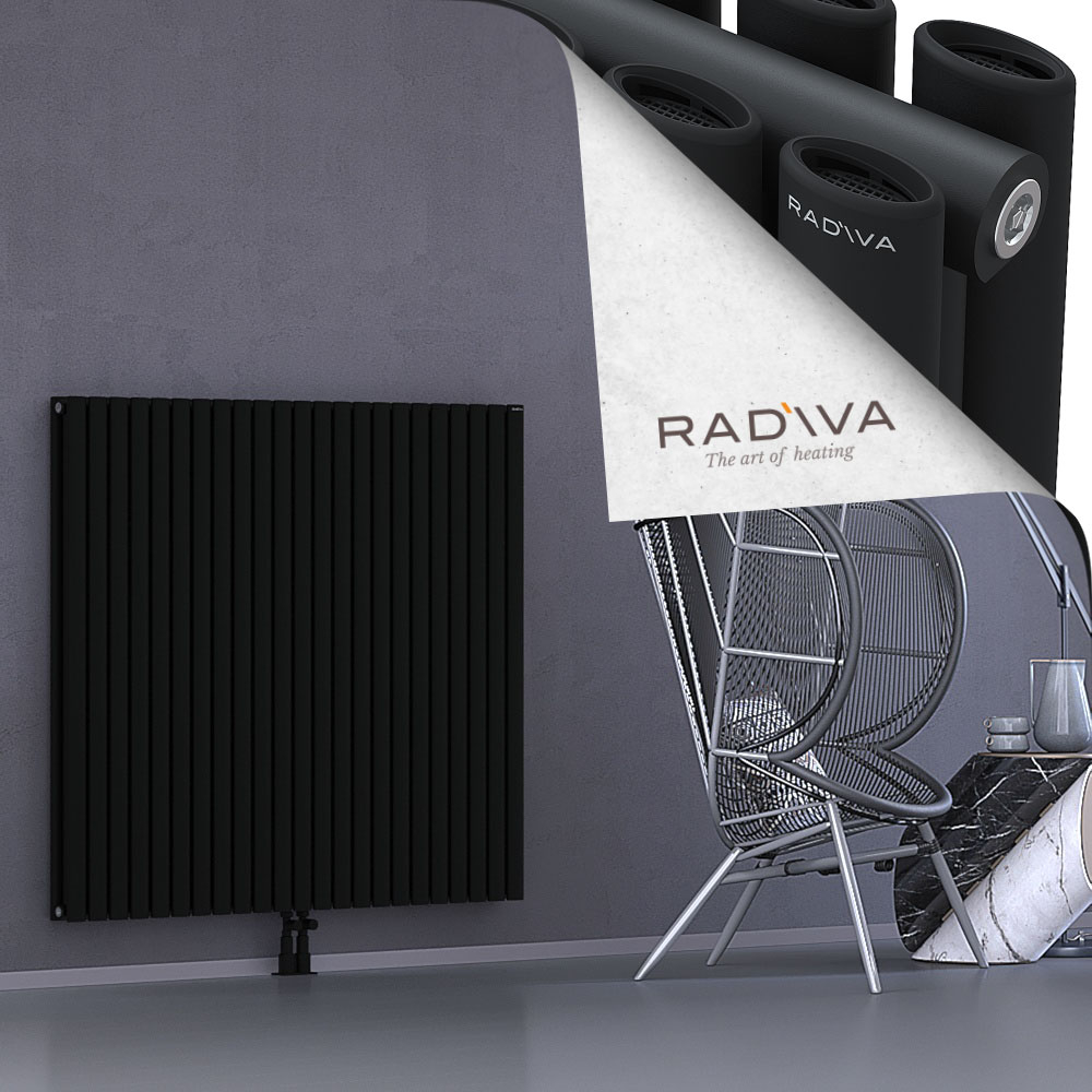 Tano Aluminium Radiator 1200x1326 Black - 2