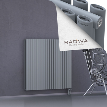 Tano Aluminium Radiator 1200x1384 Grey Bottom Right 50mm