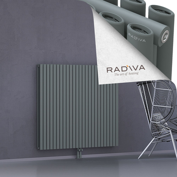 Tano Aluminium Radiator 1200x1442 Anthracite Bottom Middle 50mm