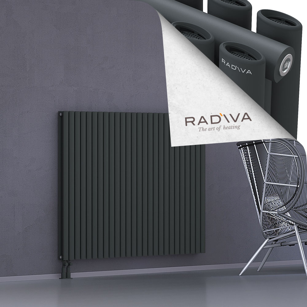 Tano Aluminium Radiator 1200x1500 Dark Anthracite - 4