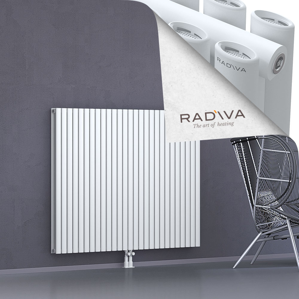 Tano Aluminium Radiator 1200x1558 White - 2