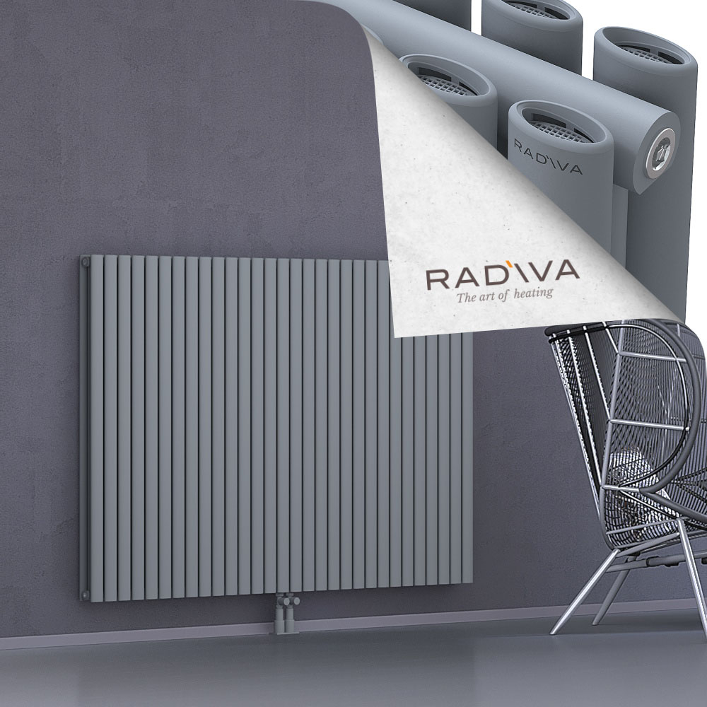 Tano Aluminium Radiator 1200x1732 Grey - 2