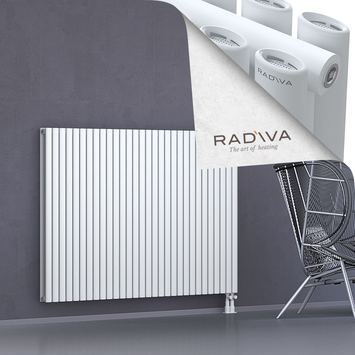 Tano Aluminium Radiator 1200x1732 White Bottom Right 50mm