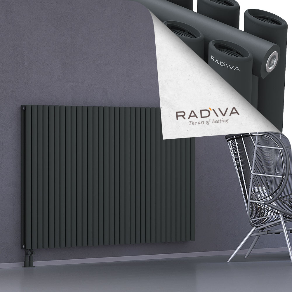 Tano Aluminium Radiator 1200x1848 Dark Anthracite - 4