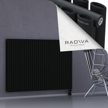 Tano Aluminium Radiator 1200x1906 Black Bottom Right 50mm