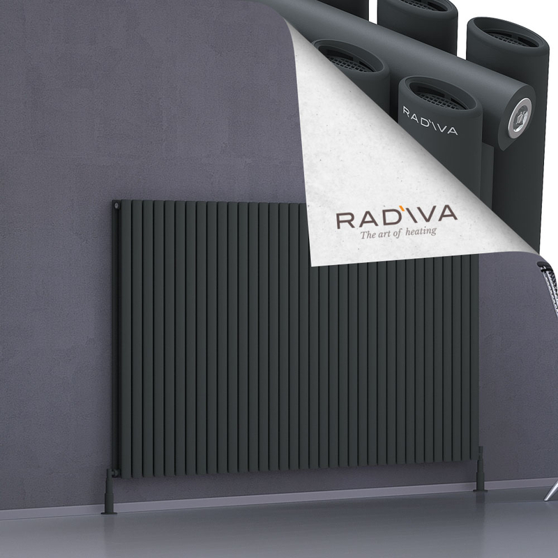Tano Aluminium Radiator 1200x2080 Dark Anthracite 