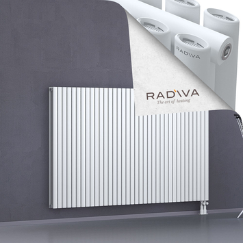 Tano Aluminium Radiator 1200x2080 White Bottom Right 50mm