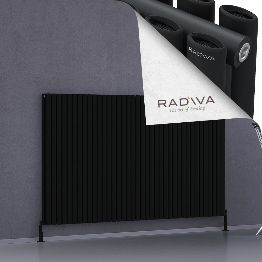 Tano Aluminium Radiator 1200x2196 Black - 1