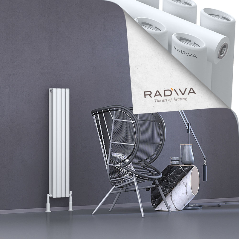 Tano Aluminium Radiator 1200x224 White 