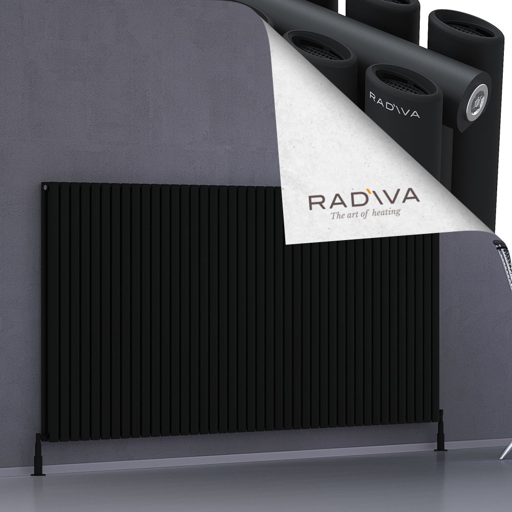 Tano Aluminium Radiator 1200x2428 Black - 1