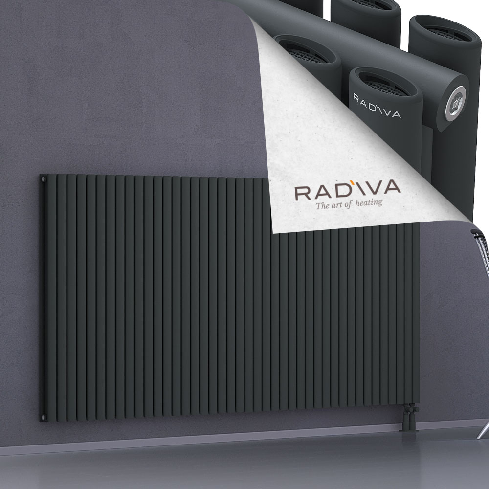 Tano Aluminium Radiator 1200x2428 Dark Anthracite - 3