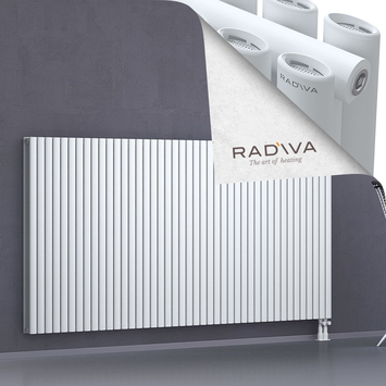 Tano Aluminium Radiator 1200x2486 White Bottom Right 50mm