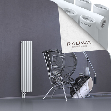 Tano Aluminium Radiator 1200x282 White Bottom Left 50mm