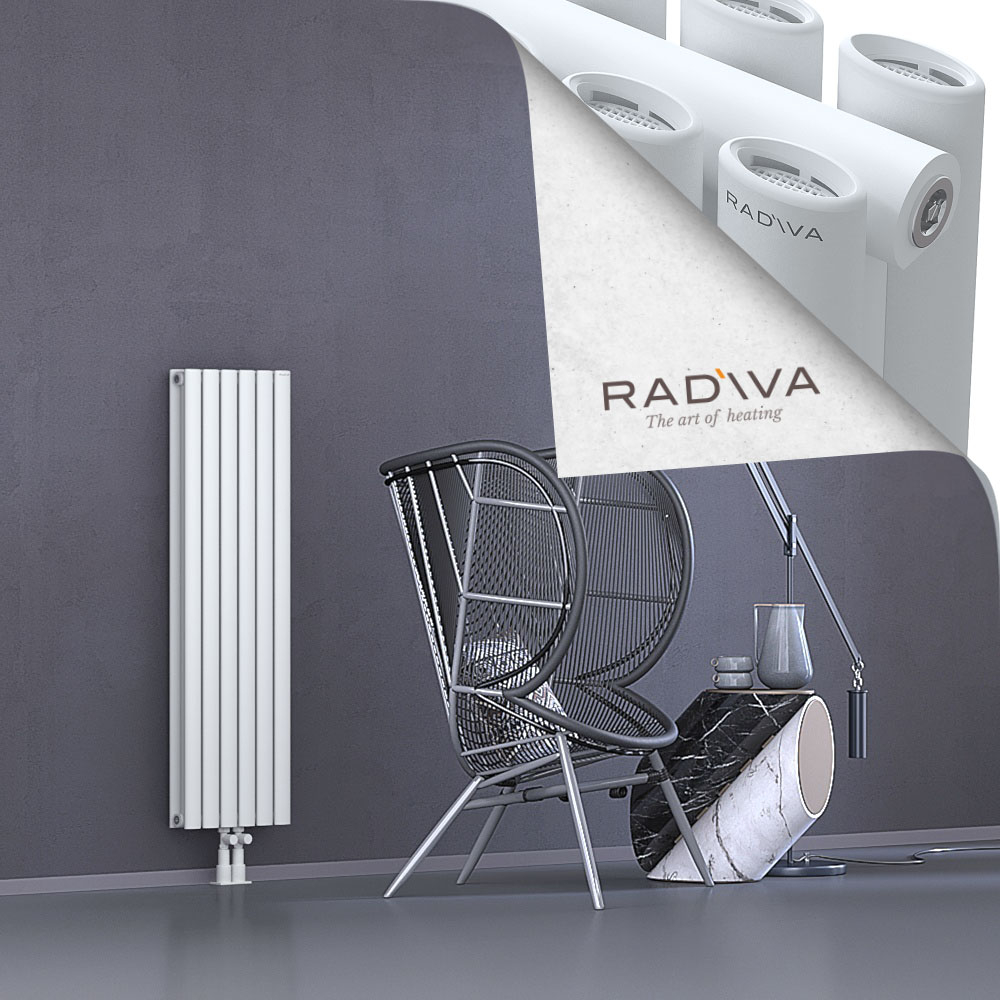 Tano Aluminium Radiator 1200x340 White - 2