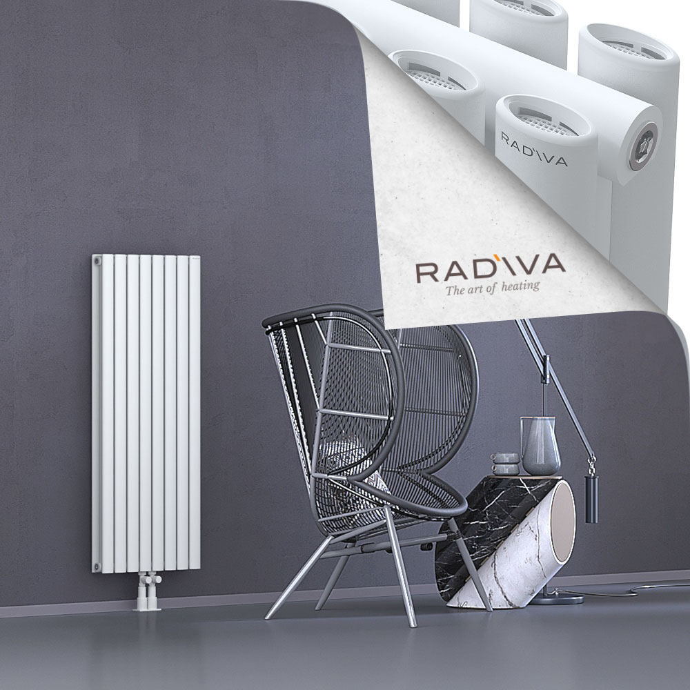 Tano Aluminium Radiator 1200x456 White - 2