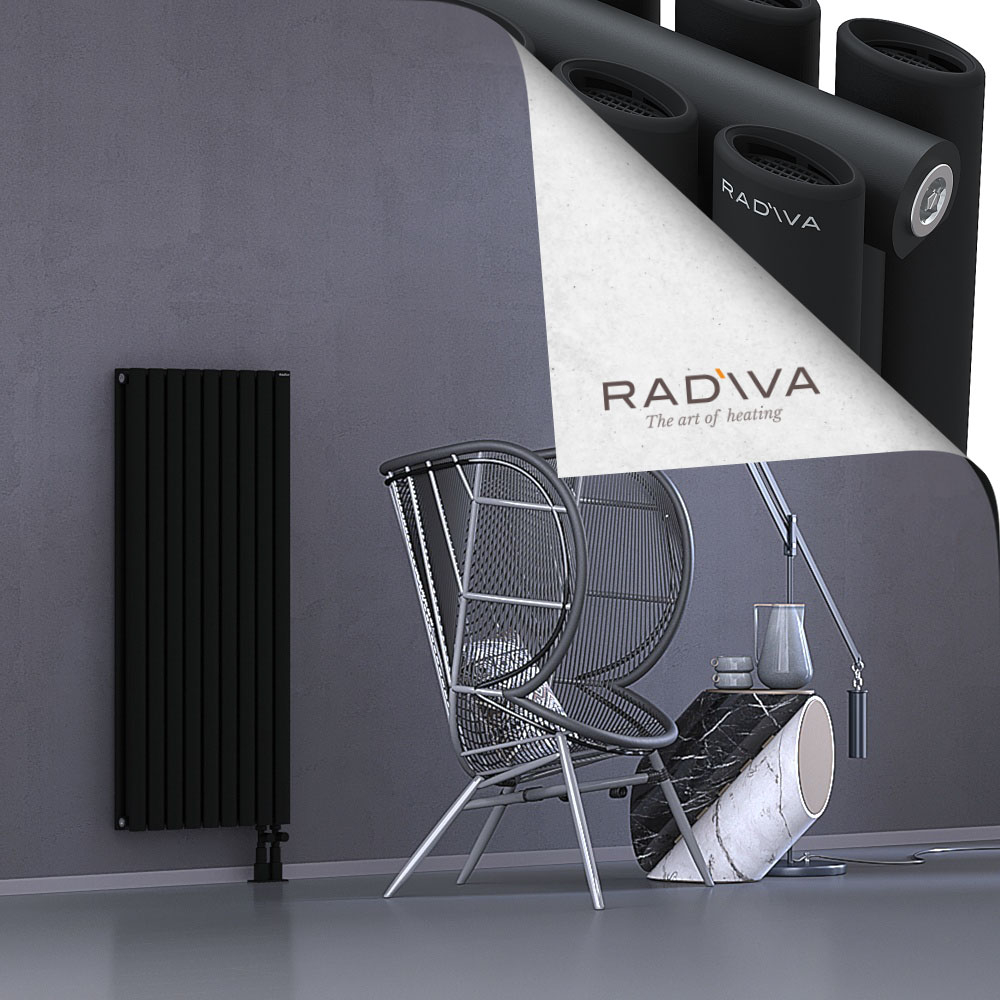 Tano Aluminium Radiator 1200x514 Black - 3