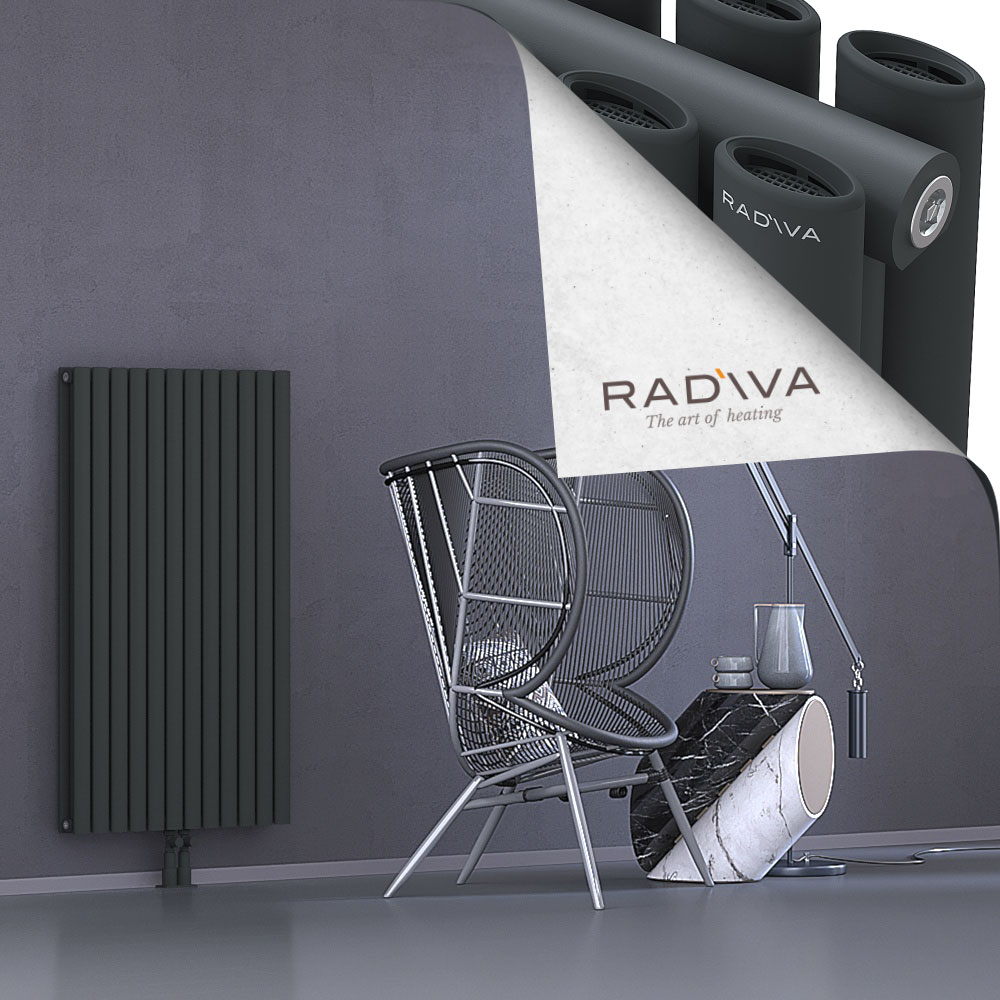 Tano Aluminium Radiator 1200x688 Dark Anthracite - 2