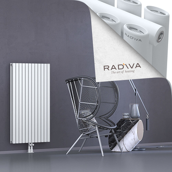 Tano Aluminium Radiator 1200x688 White Bottom Middle 50mm
