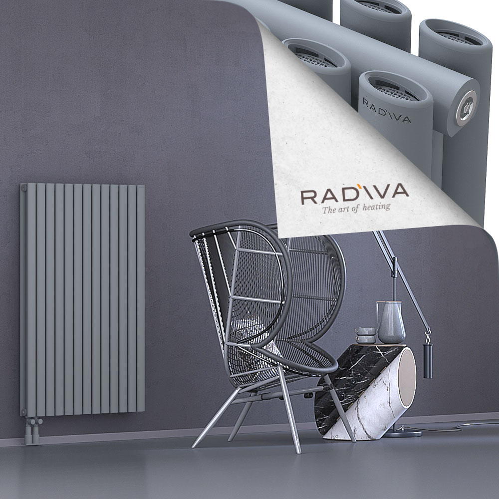 Tano Aluminium Radiator 1200x746 Grey - 4