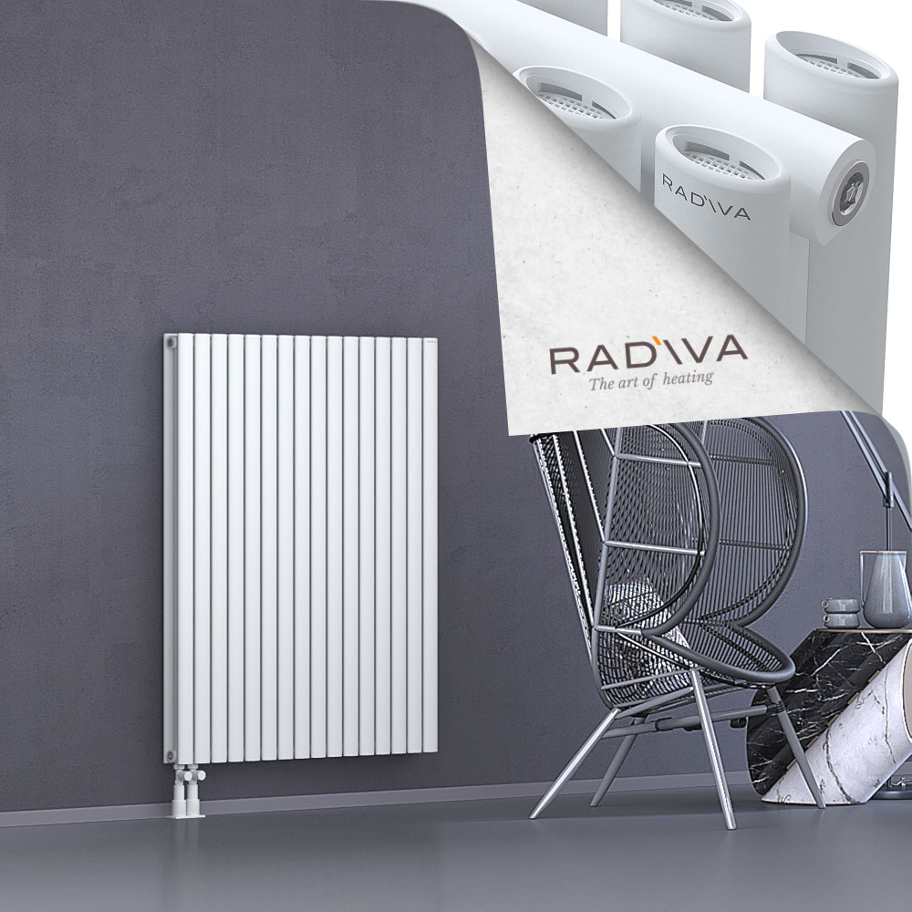 Tano Aluminium Radiator 1200x920 White - 4
