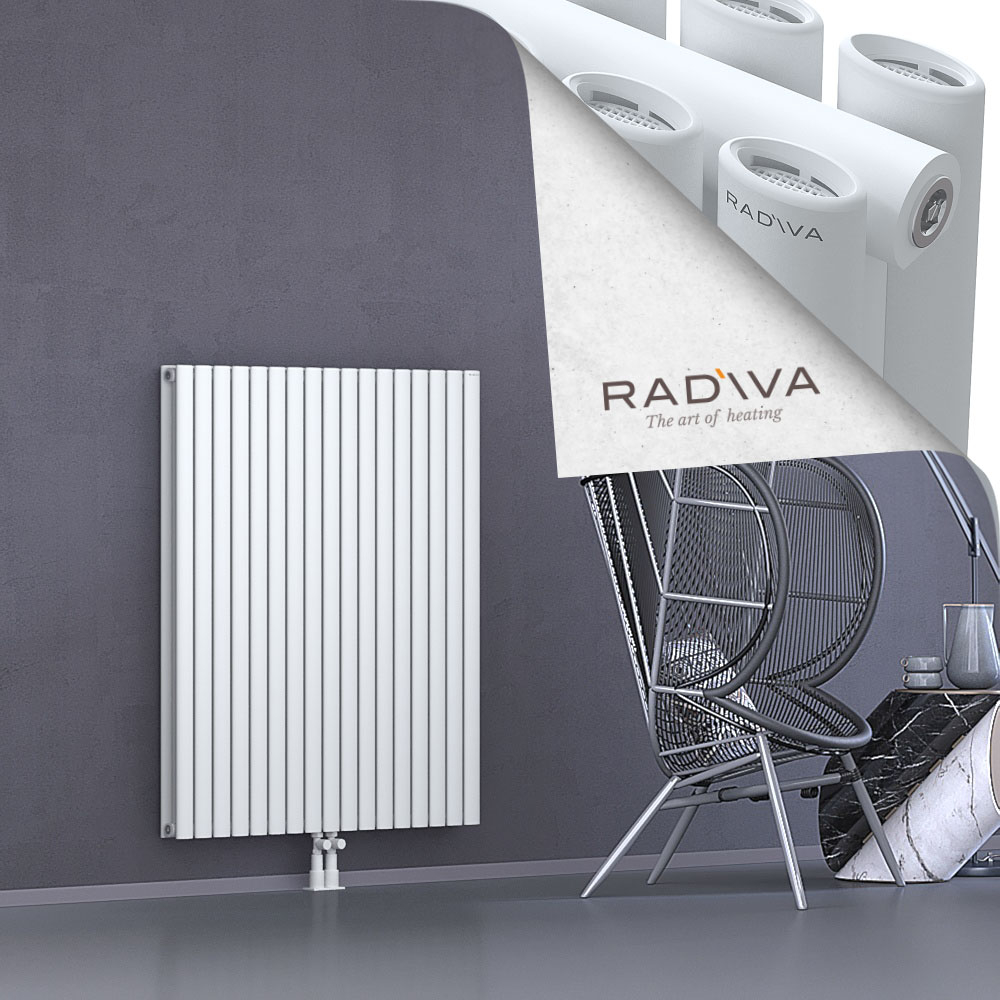 Tano Aluminium Radiator 1200x978 White - 2