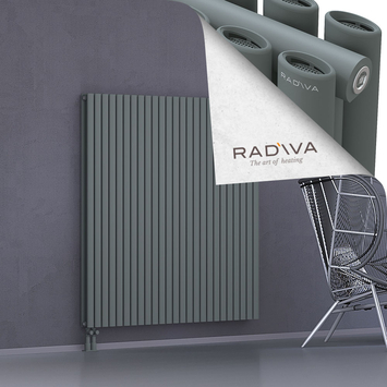 Tano Aluminium Radiator 1500x1442 Anthracite Bottom Left 50mm