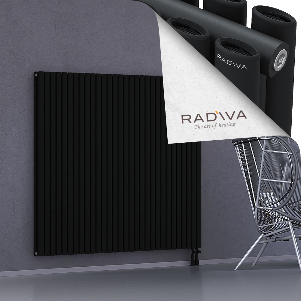 Tano Aluminium Radiator 1500x1732 Black - 3