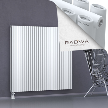 Tano Aluminium Radiator 1500x1790 White Bottom Left 50mm