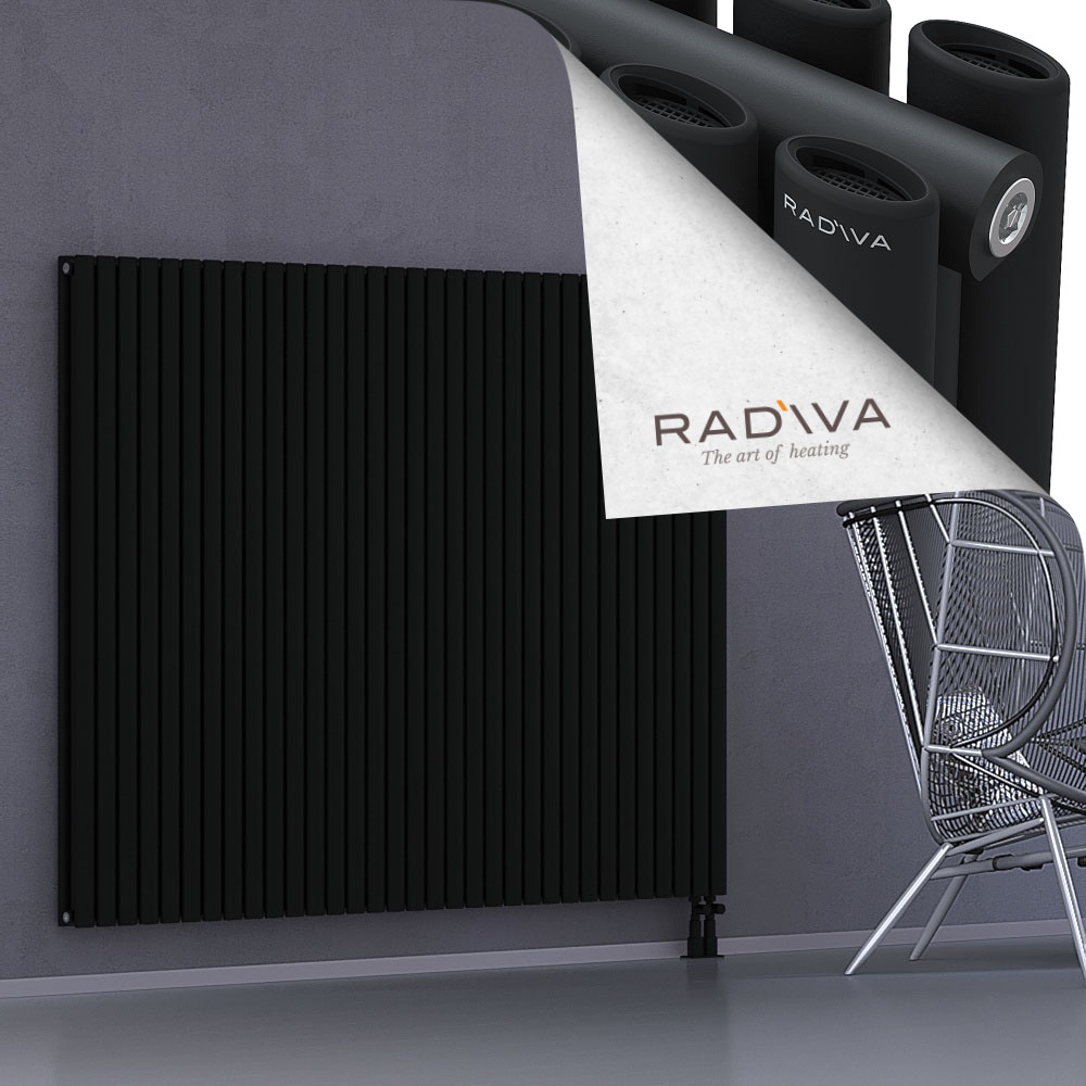Tano Aluminium Radiator 1500x1906 Black - 3