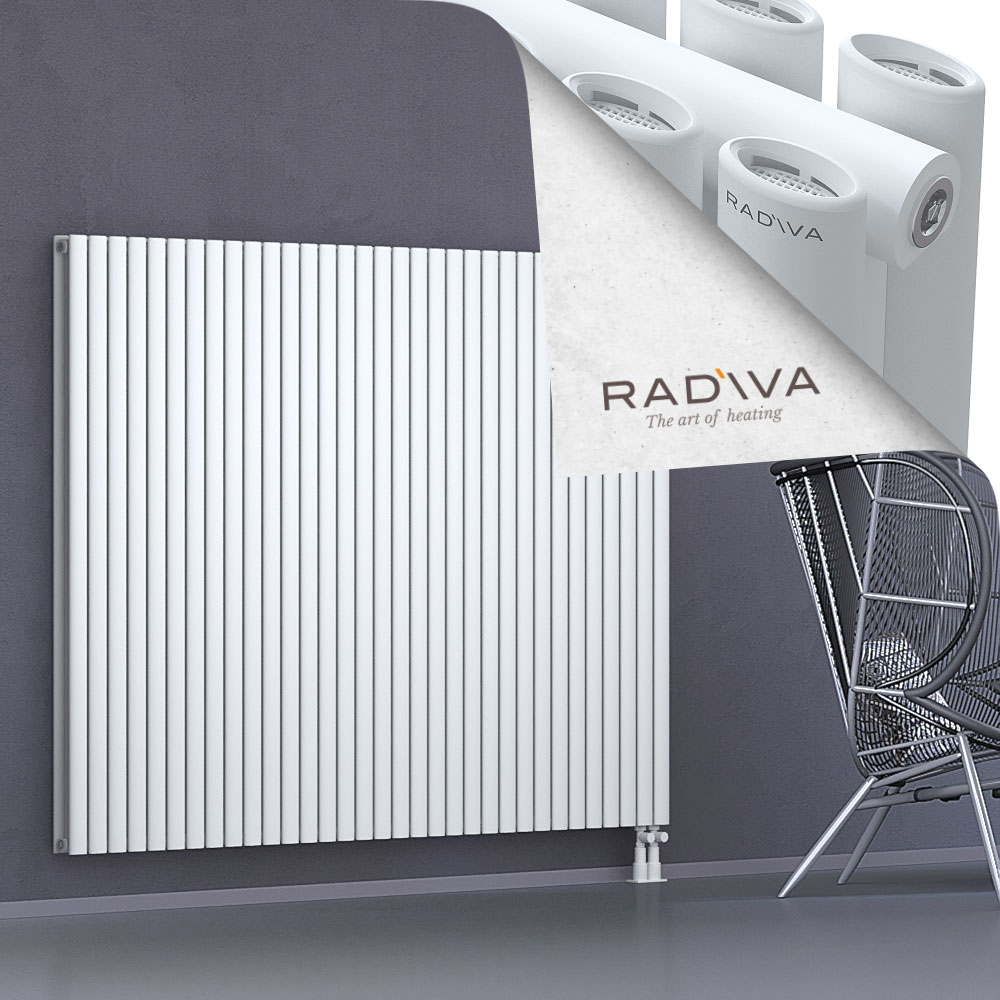 Tano Aluminium Radiator 1500x1906 White - 3