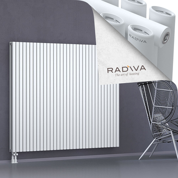 Tano Aluminium Radiator 1500x1906 White Bottom Left 50mm