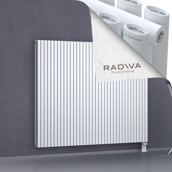 Tano Aluminium Radiator 1500x2080 White Bottom Right 50mm