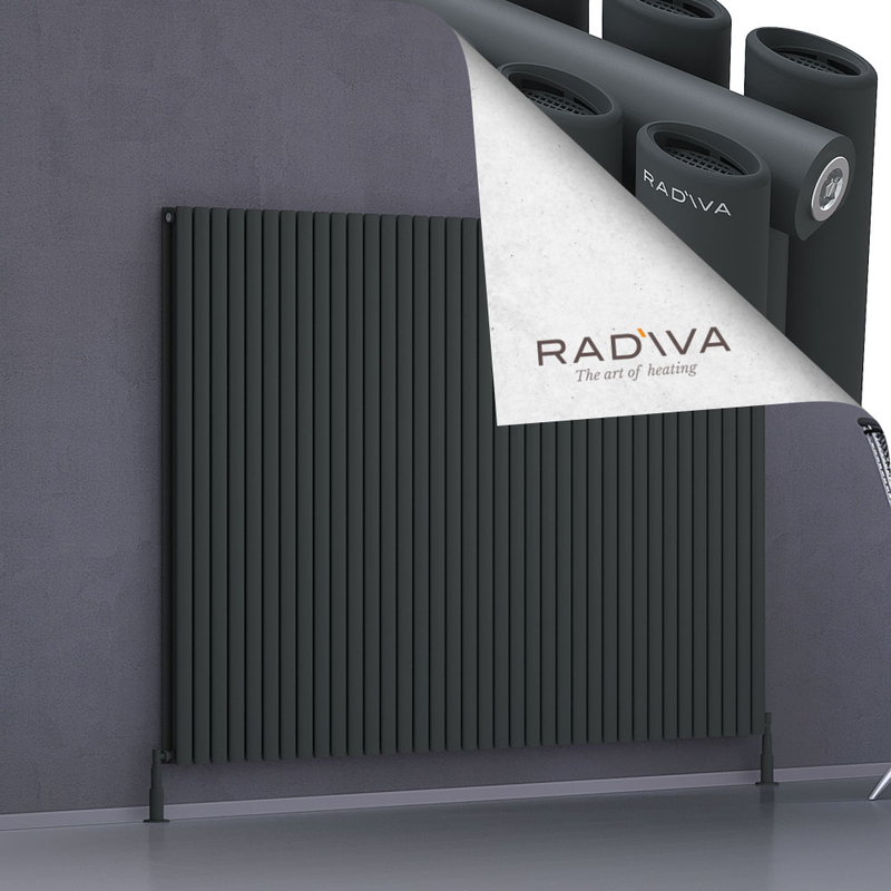 Tano Aluminium Radiator 1500x2138 Dark Anthracite 